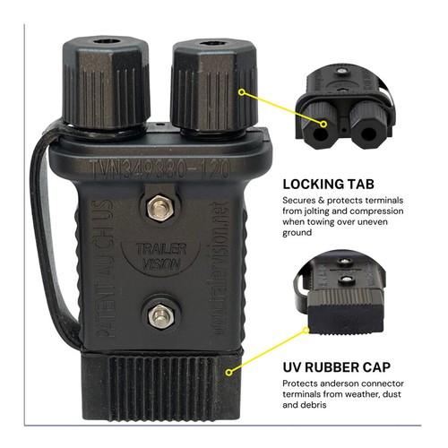 Trailer Vision 120amp Lead Side Anderson Connector Cover - Picture 7 of 7