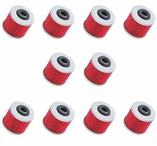 10 Oil Filter Filters Individually Boxed fits Yamaha Raptor 700 700R Grizzly 600