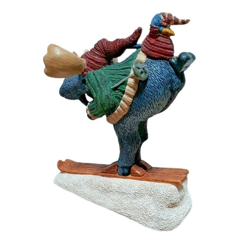Figura MOOSE 2000 Hold Onto Your Hat Center Street Design 1ª edición Ski Bird - Imagen 12 de 14