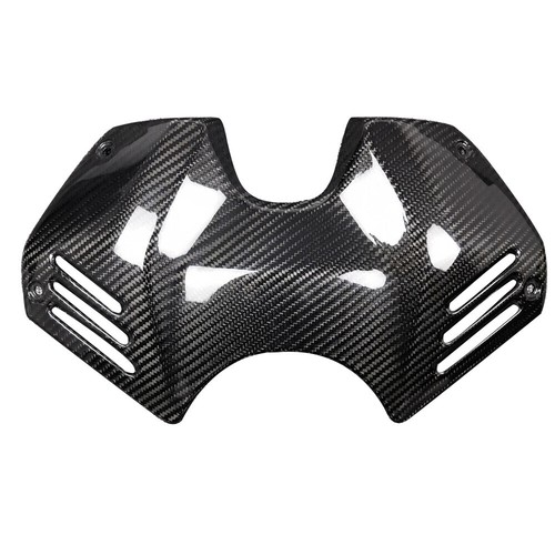 Gas Tank Front Cover Fairing Carbon Fiber Fits For DUCATI V4S 2018 -2019 2021 - Picture 9 of 12