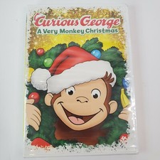 Curious George A Very Monkey Christmas DVD Young Kids Family Christmas Gift