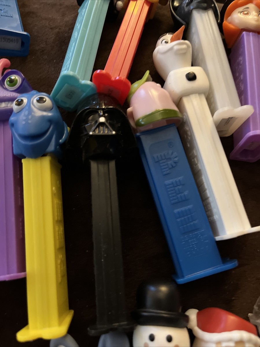 RARE PEZ DISPENSERS LOT OF 37 VINTAGE BUNDLE COLLECTION
