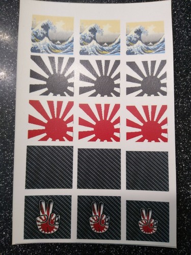Clear #1 hood and roof WATER-SLIDE DECALS FOR HOT WHEELS / MATCHBOX, 1:64 USA!!! - Picture 2 of 3
