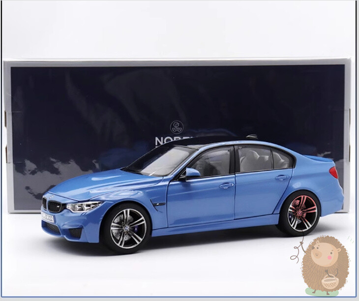 NOREV 1/18 BMW M3 F80 Model Car Diecast Metal Hobby Gifts
