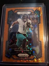 2023 Prizm Football Orange Didco Travis Etienne Jr