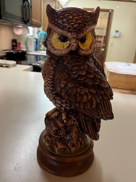 Ceramic OWL figurine 12