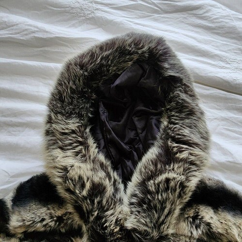 Montt Pelle Damen Rex Kaninchenfell Jacke mit Kapuze Gr. M - Bild 4 von 6