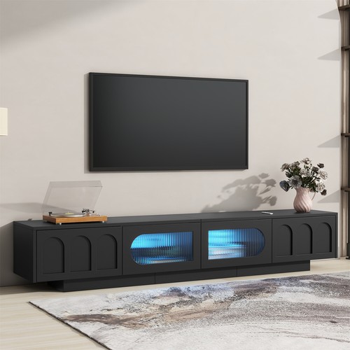 TV Stand Cabinet Entertainment Center TV Media Console Table for TV up to 95in - Picture 13 of 48