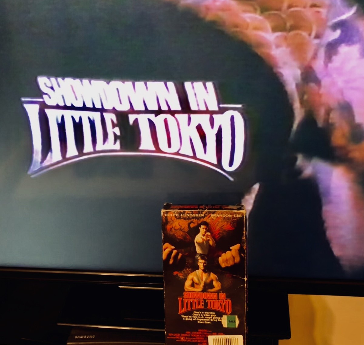 Showdown In Little Tokyo VHS Video Cassette Tape Dolph Lundgren