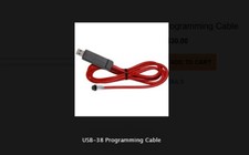 RT SYSTEMS USB-38 for Alinco DR-638, DR-CS10, DR-CS25