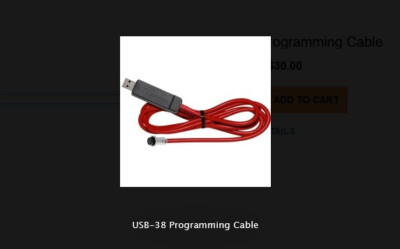 RT SYSTEMS USB-38 for Alinco DR-638, DR-CS10, DR-CS25
