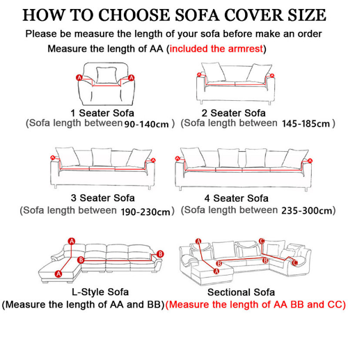 Solid Color SofaCover Living Room Elastic Sofa Corner Couch Cover 1/2/3/4 Seater - Bild 11 von 44