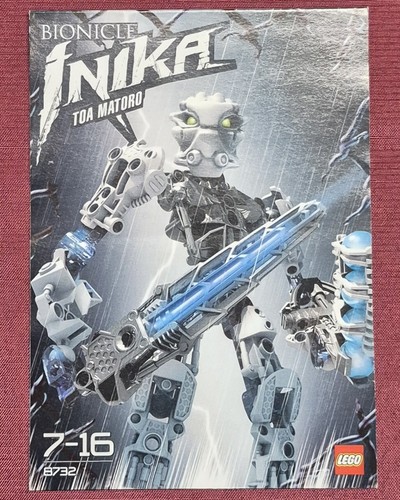 Lego Bionicle Set 8732: Toa Inika Matoro Complete With Manual (2006) Retired - Picture 6 of 8