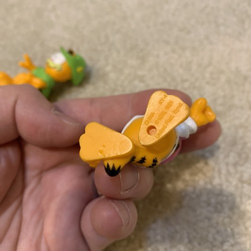 Garfield Lot of 3 Vintage 1988 Collectible 2" Toy Figures McDonalds Happy Meal - Bild 9 von 12