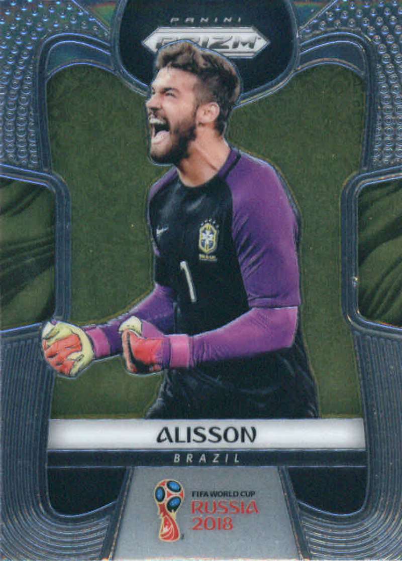 2018 Panini Prizm World Cup #37 Alisson Brazil Soccer Card