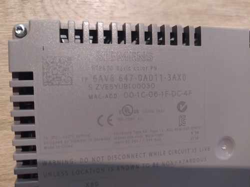 SIEMENS 6AV6 647-0AD11-3AX0 - Picture 5 of 6