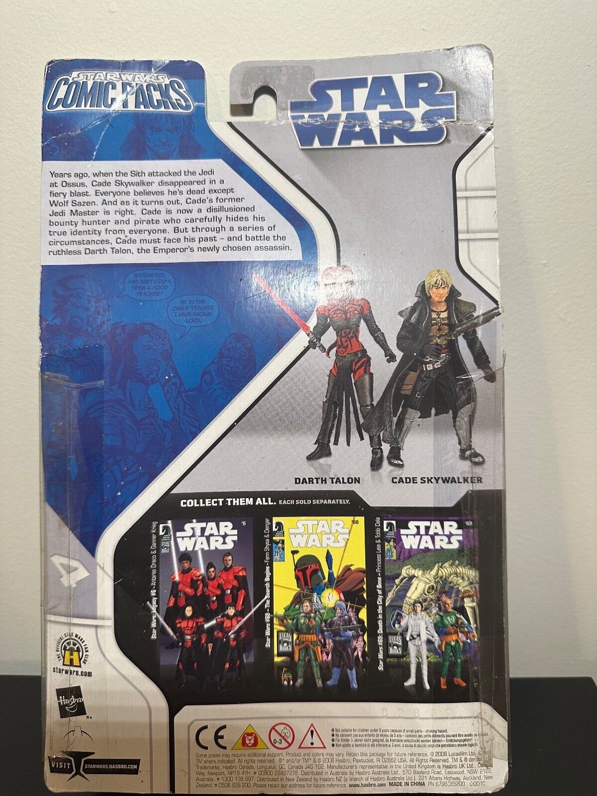 Star Wars Comic Packs: Darth Talon & Cade Skywalker Collectable - New (Other)