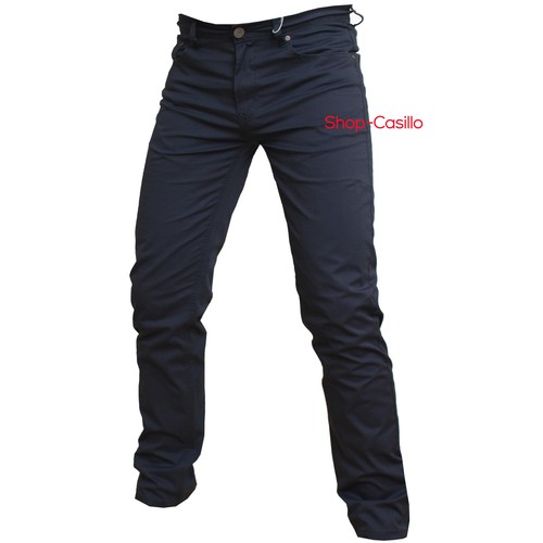 Pantalone Uomo Mastino Estivo Leggero Regular Fit Modello Jeans Cotone Colorato - Foto 4 di 18