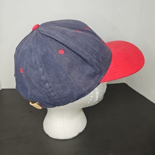 Vintage Bergen Point Golf USA Made Adjustable Leather Strap Clasp Back Cap Hat - Picture 6 of 10