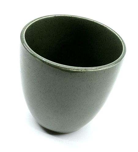 Vintage RUSSEL WRIGHT American Modern STEUBENVILLE Cedar Green MCM Tumbler Mug - Picture 2 of 10