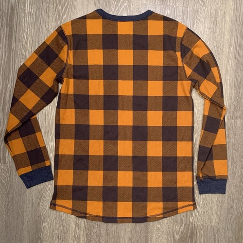 Old Navy Explore More Plaid Pattern Thermal Shirt Youth Boy’s Size XXL (18) - Picture 4 of 4