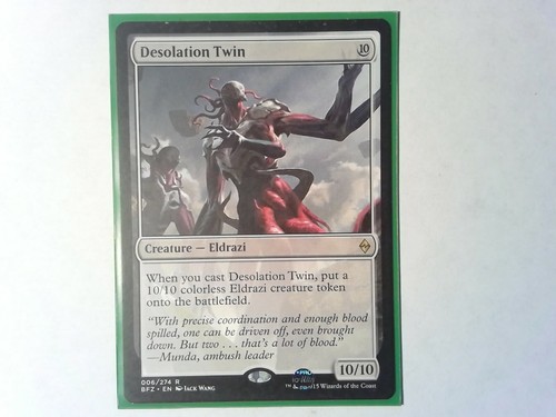 Desolation Twin Battle for Zendikar- Magic the Gathering mtg Artifact