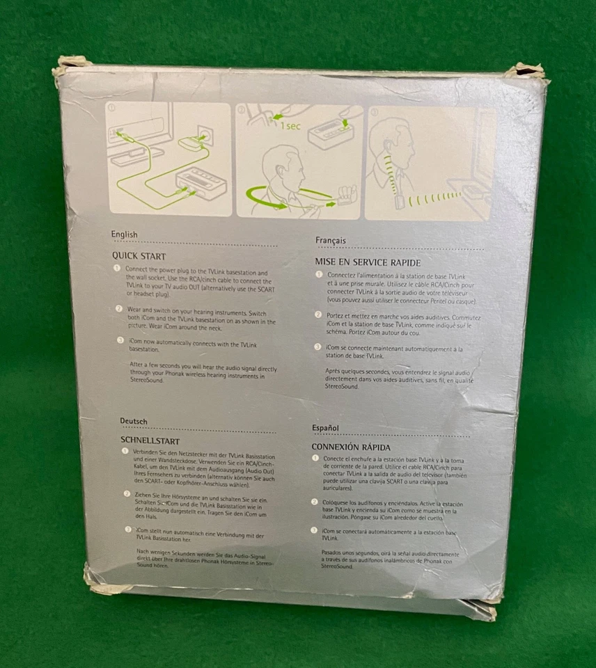 Phonak TVLink Bundle Hearing Assistance___PLEASE READ!!! - Image 2 of 4