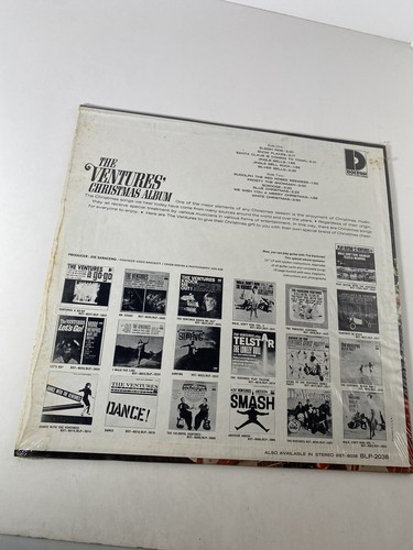 The Ventures Christmas Album 1965 LP Dolton Liberty Records Mono Vinyl BLP-2038 - Picture 9 of 9