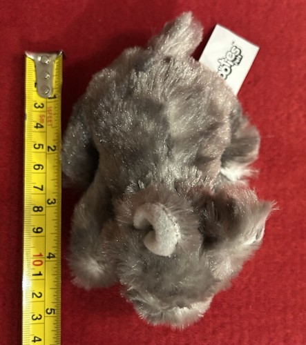 RARE Russ Petooties Pets Grey Cairn Terrier Puppy Dog Soft Plush Toy Collectible - Picture 2 of 18