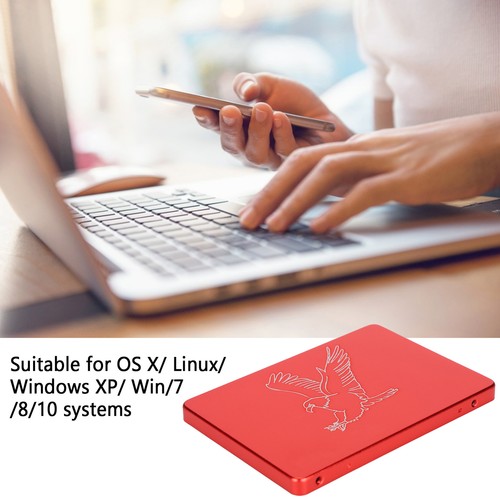 (2)2.5 Inch Hard Drive Mobile Hard Drive Solid State Drive Red External SSD - Picture 9 of 23