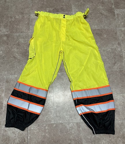 Kishigo Warnschutz Sicherheitshose Herren Arbeitskleidung Premium Brilliant Serie L XL