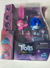 DreamWorks Trolls World Tour - Rock City Bobble Toy Figure 2 Pack -NEW