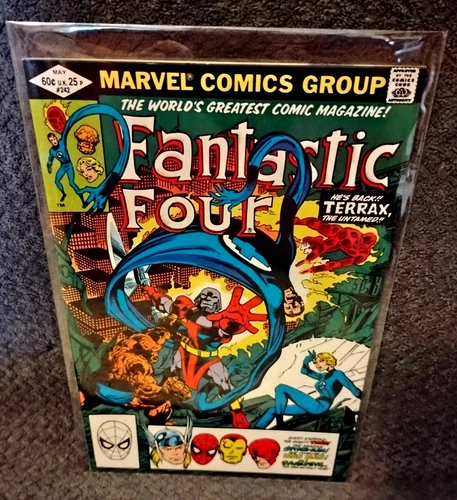 FANTASTIC FOUR #242 NM 1982 Marvel Comics - John Byrne cover - 1st app. of Roach