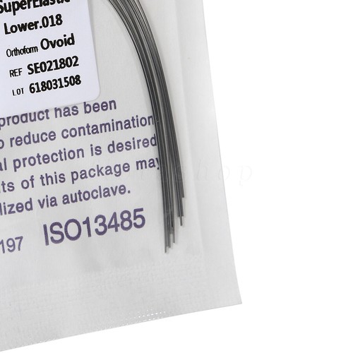 10 packs Arcos de Dental Ortodoncia Redondos Niti Arco de Alambre Su Arch Wire - Picture 78 of 98