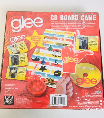 Glee CD Board Game includes game board 150 cards CD timer Release Family game - Picture 6 of 7