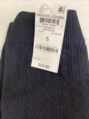 Epic Threads Girls Size 5 Black Sweater Leggings Clothing, School, Fall - Picture 2 of 3