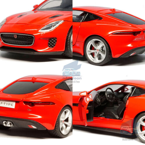 Jaguar F-Type Coupé 1:32 Modelo Coche Diecast Vehículo de Juguete Colección Niños Regalo Rojo - Imagen 10 de 12