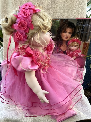 VENTA "Amistad" Coming Up Roses' Serie Marie Osmond Muñeca Sentada Coleccionable - Imagen 4 de 12