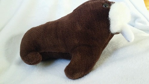 Braunes Walross Sea World Plüschtier Stofftier - Bild 4 von 7