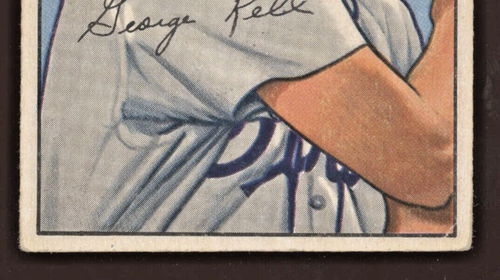 1952 Bowman 75 George VG Kell VG+ Centered and clean, nice! 14265 - Picture 4 of 4