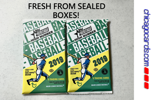 2x 2019 Topps Heritage High# HOBBY Pack Look4 Fernando Tatis Trout Guerrero AUTO - Picture 1 of 12