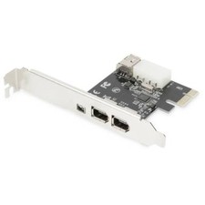 Digitus DS-30201-5 3+1 Porte Scheda controller FireWire 400 FireWire 400 PCIe
