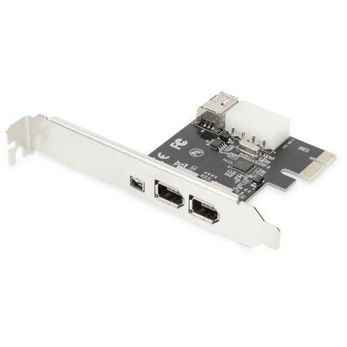 Digitus DS-30201-5 3+1 Porte Scheda controller FireWire 400 FireWire 400 PCIe - Foto 1 di 4