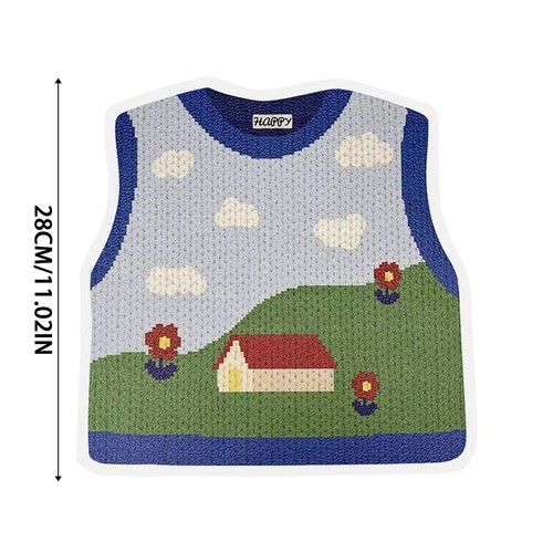Cute Sweater Print Pad Decorative And Beautiful And Interesting - Imagen 21 de 21