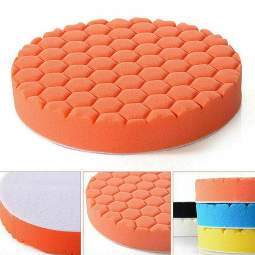5x 5" /125mm Car Polisher Pad Buffer Waxing Buffing Polishing Sponge Pads Kit - Picture 8 of 9