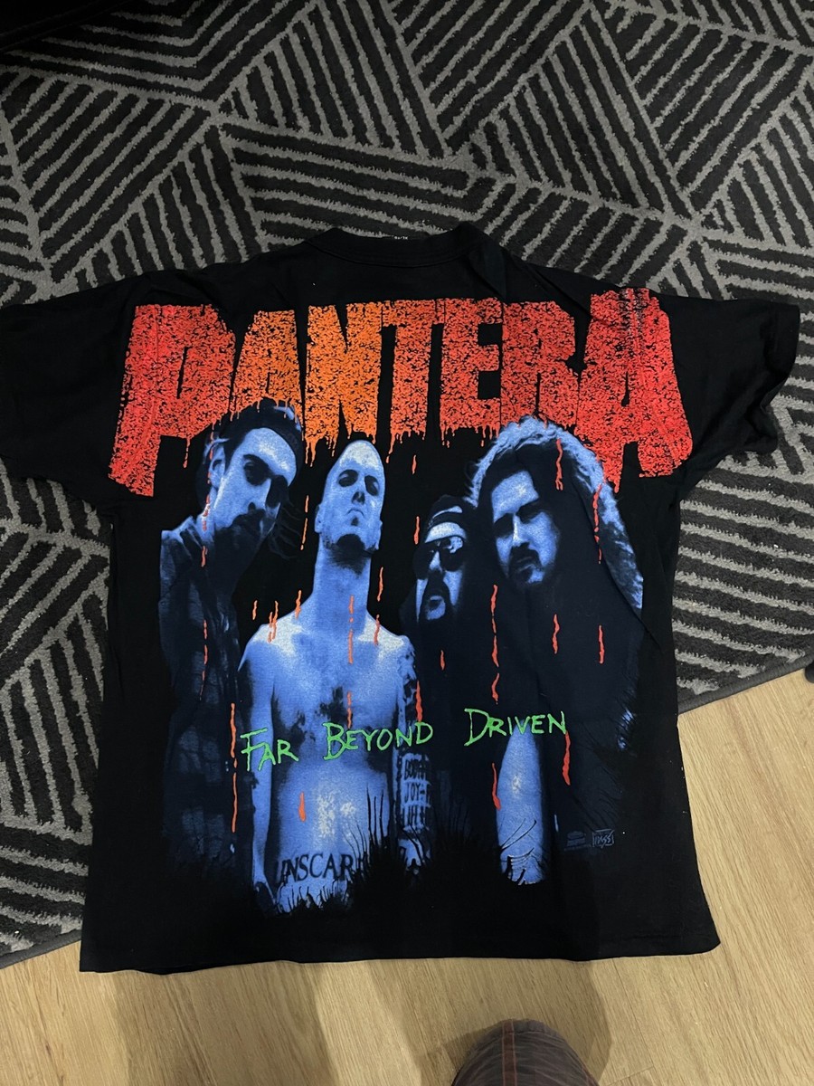 Vintage Authentic 1993 Pantera Far Beyond Driven T Shirt XL