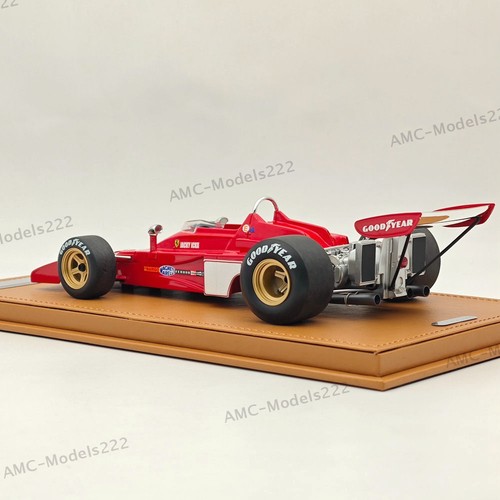 Tecnomodel 1/18 Ferrari F1 312 B3-73 #0 1973 TEST DRIVE Spain GP Red Resin Model - Picture 6 of 13
