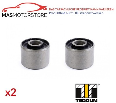 QUERLENKER LAGER LAGERBUCHSE HINTEN NIEDRIGER TEDGUM TED16208 2PCS P NEU