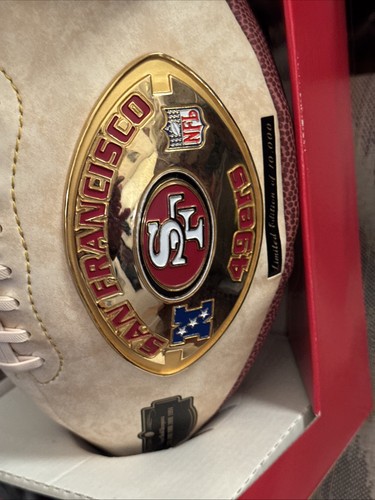 NFL Football signiert John Taylor San Francisco 49ers - Bild 6 von 9