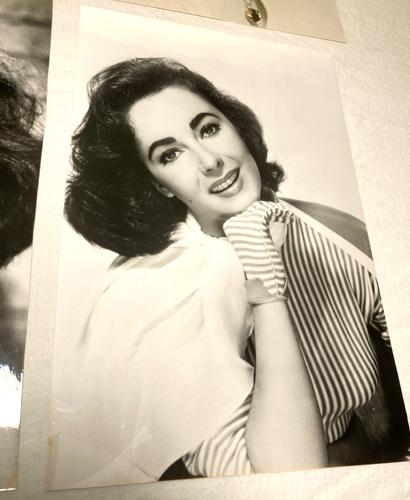 Vintage Elizabeth Taylor Original Fotos - Set (6) echte Bilder - Bild 5 von 8